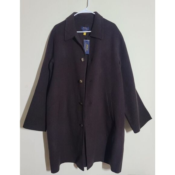 NWT|Polo Ralph Lauren Wool Blend Car Coat, XL - Picture 4 of 11